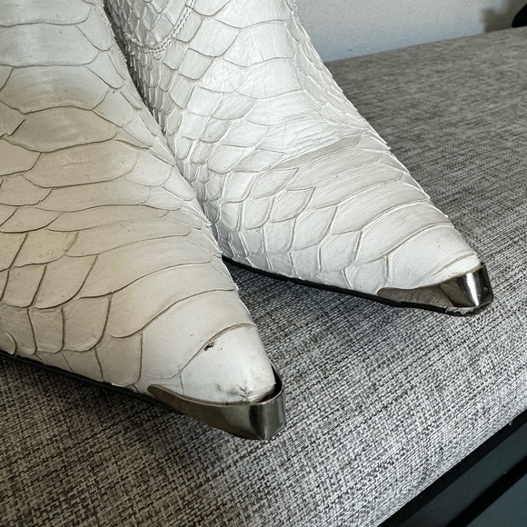 AMIRI Western Embossed Snakeskin Boots | 38.5EU - Picture 6 of 10